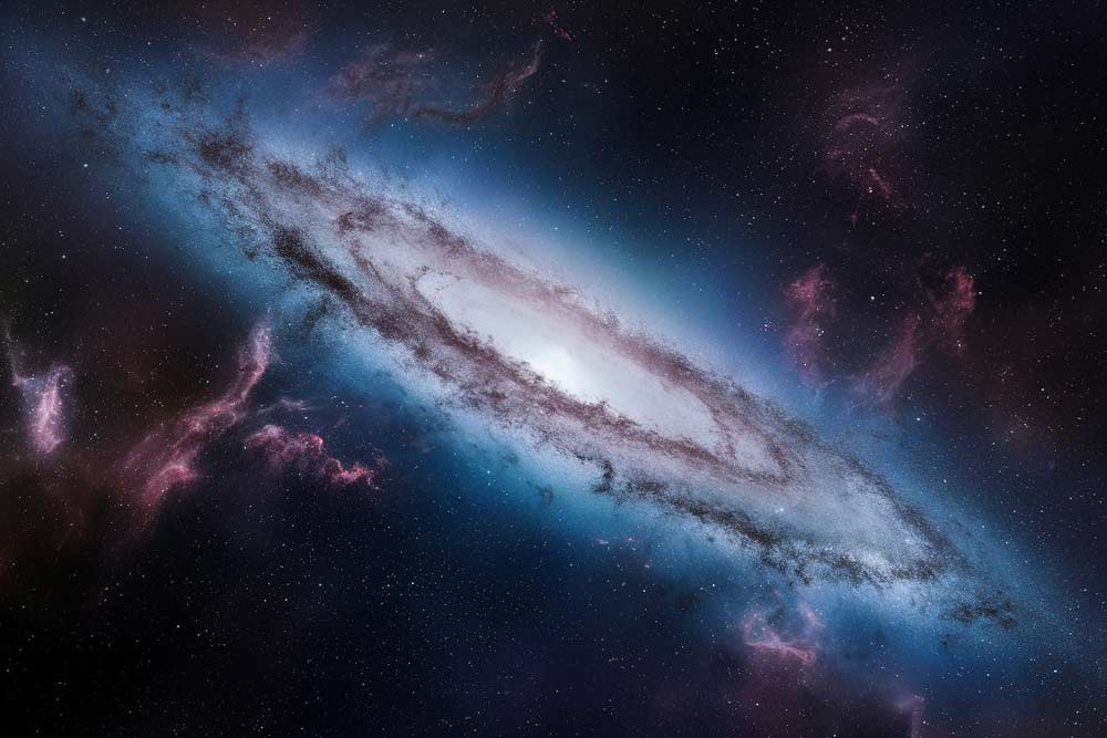 andromeda galaksisi