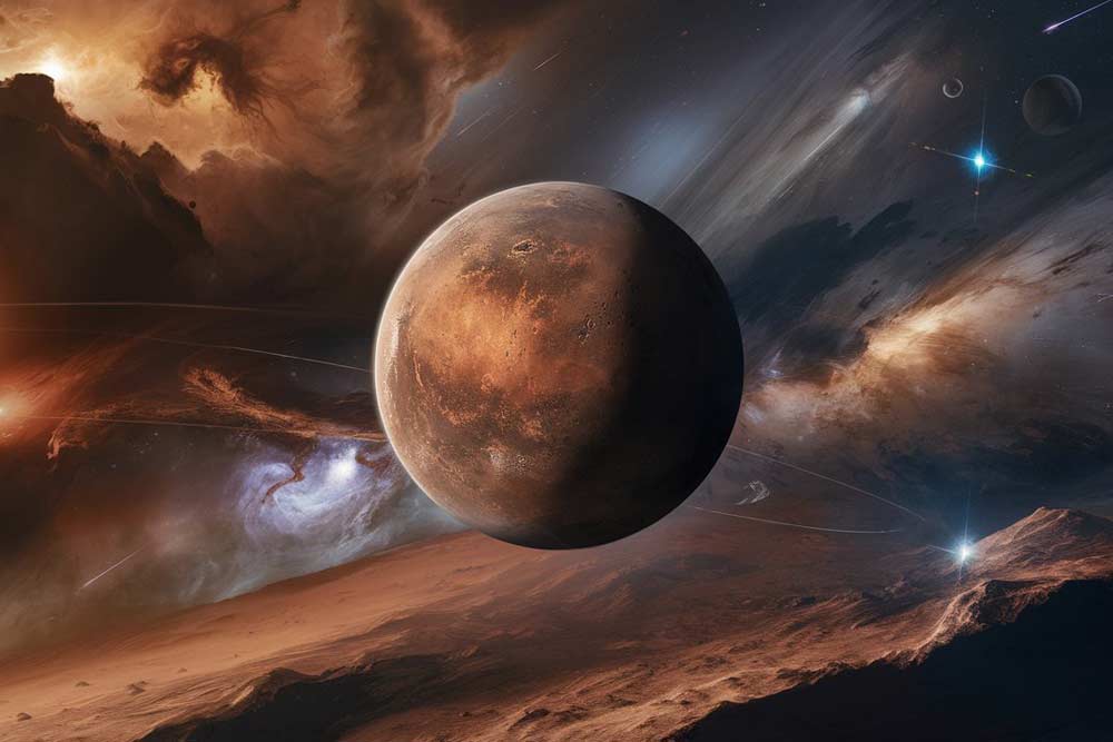 kızıl gezegen mars
